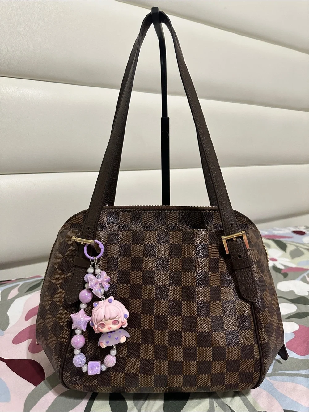 Louis Vuitton Damier Ebene Belem Shoulder Bag
